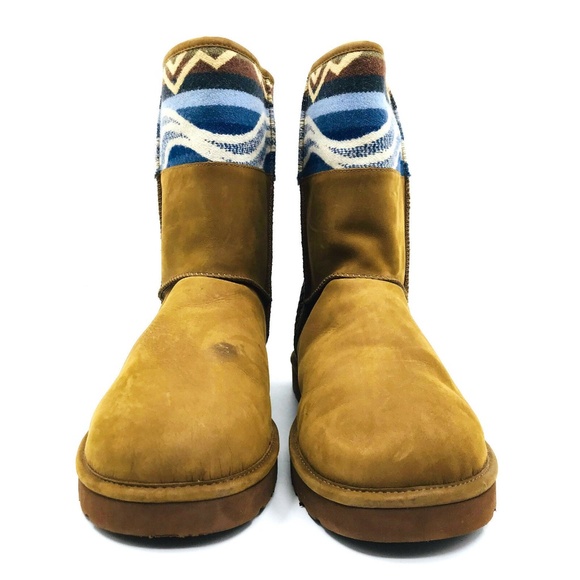 Ugg Pendleton Classic Short Boots Sz 17 - 3625 main image 7